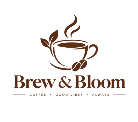 Brew & Bloom Coffee logo